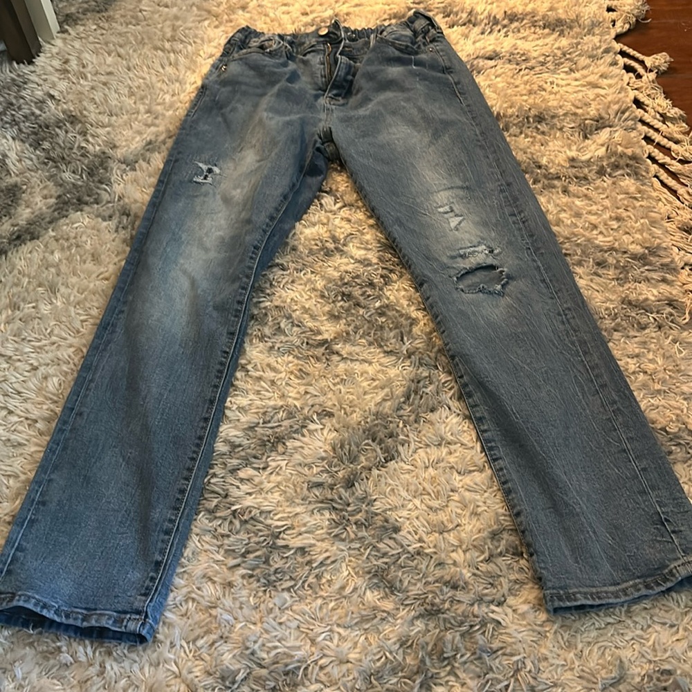 Old Navy Karate Slim Distressed Jeans
